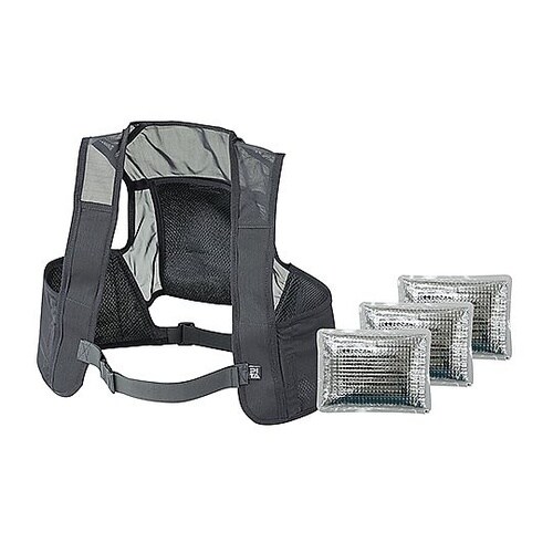 375647 熱中症予防対策用品ブラック