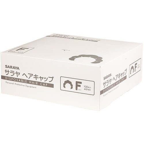 51114 ヘアキャップ100枚×6個白