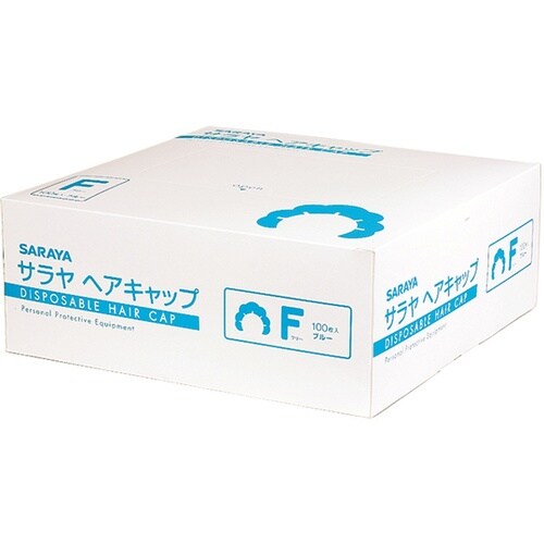 51112 ヘアキャップ100枚×6個青