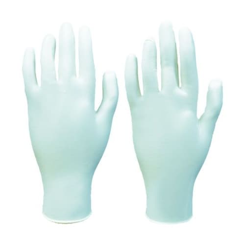 7557 粉なし天然ゴム極うす手袋1箱M