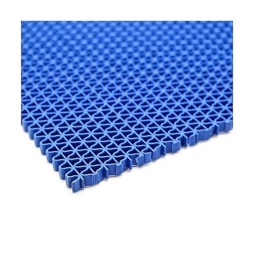 水切り安全歩行マット 600mm ブルー