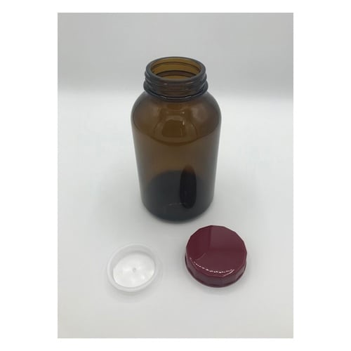 規格瓶(広口) 茶褐色 570mL No