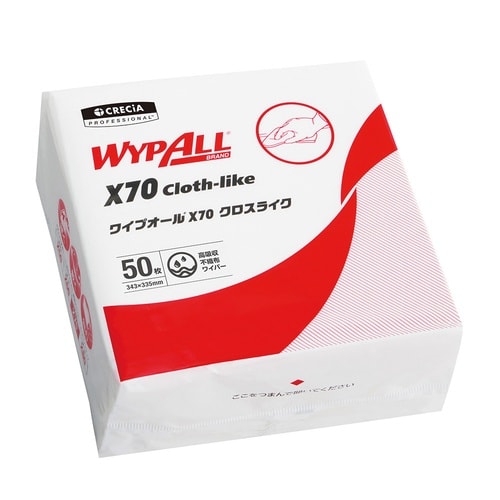 ワイプオールX70 クロスライク 4つ折