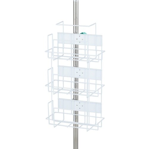 ボックスホルダー 3段 クランプ型