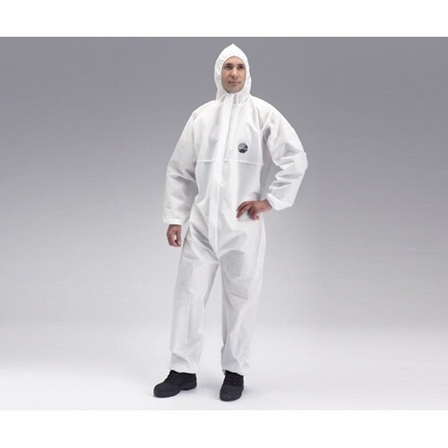 【ネームタグ貼付け導電ハンガー付】防護服