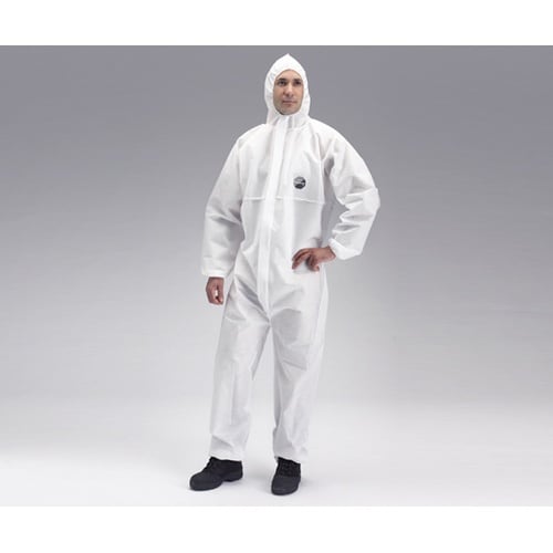 【ネームタグ貼付け導電ハンガー付】防護服