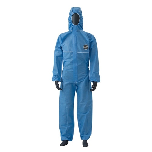 【ネームタグ貼付け導電ハンガー付】防護服