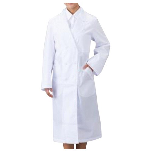 【ネームタグ貼付け導電ハンガー付】実習白