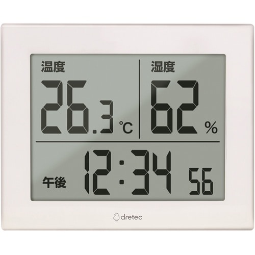 大画面温湿度計 O−506WT