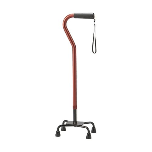アルミ製4点支柱杖 レッド AQ−11R