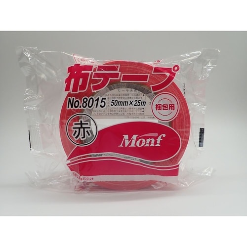 カラー布粘着テープ No.8015赤