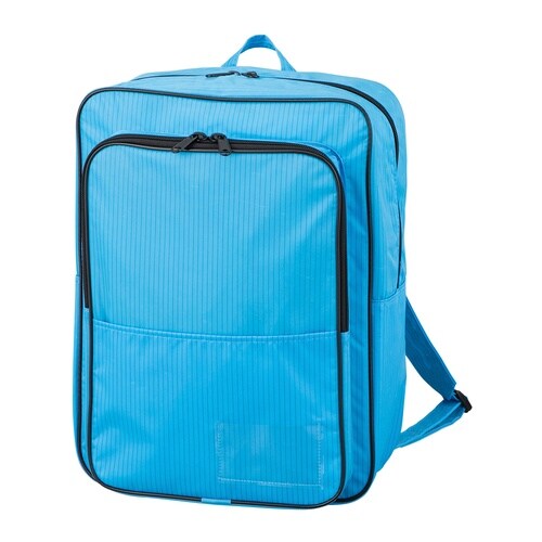 クリーンルームバッグ リュックタイプ 青