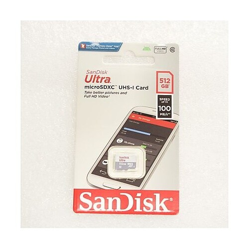 microSDXCカード 512GB U