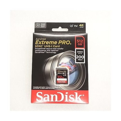 SDXCカード 512GB EXTREM