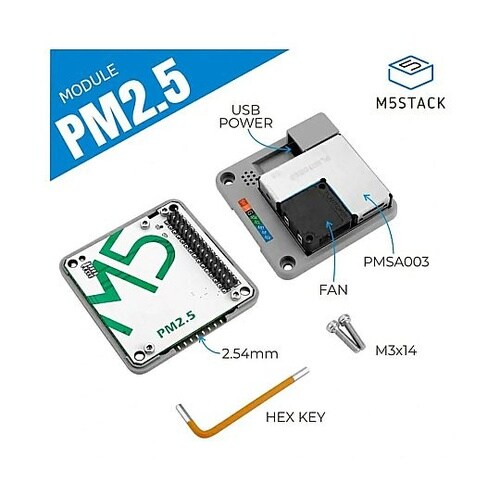 M5Stack用PM2.5 大気質センサ