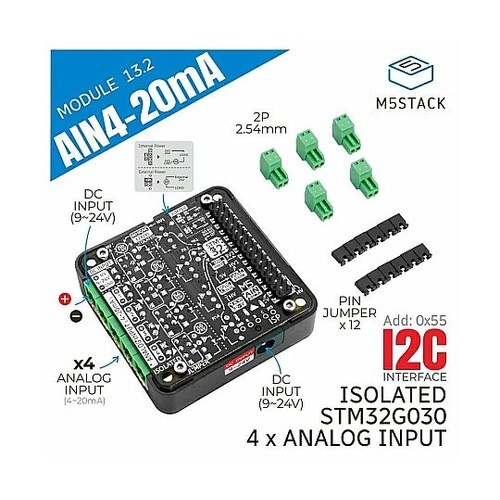 M5Stack用AIN4−20mAモジュ