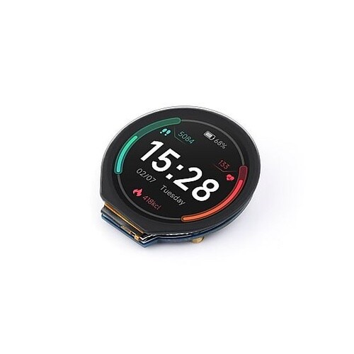 1.28インチ円形タッチスクリーンディス