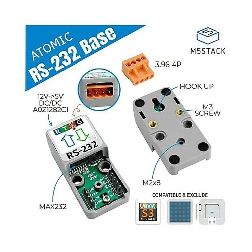 ATOMIC RS232 Base M5