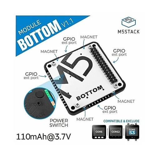 M5Stack Basic用バッテリーボ