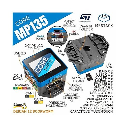 M5Stack CoreMP135 M5