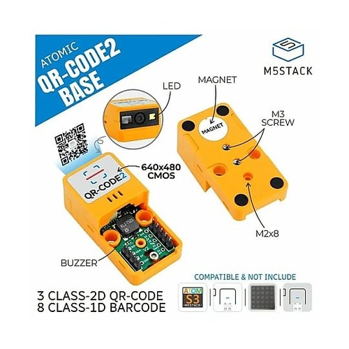 ATOMIC バーコード/QRコードスキ
