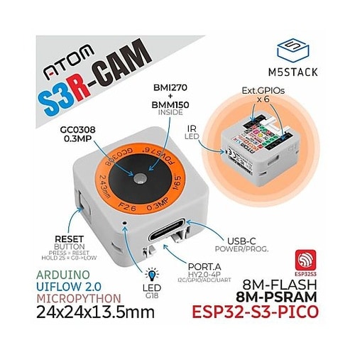 ATOMS3R カメラキット(8MB P