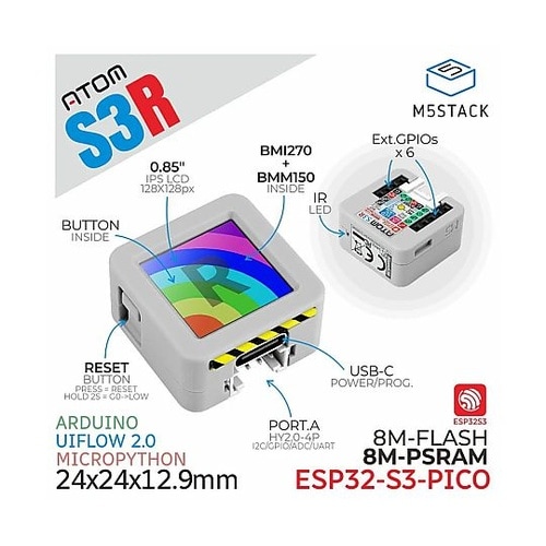 ATOMS3R開発キット(8MB PSR