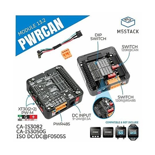 M5Stack用PWRCANモジュール−
