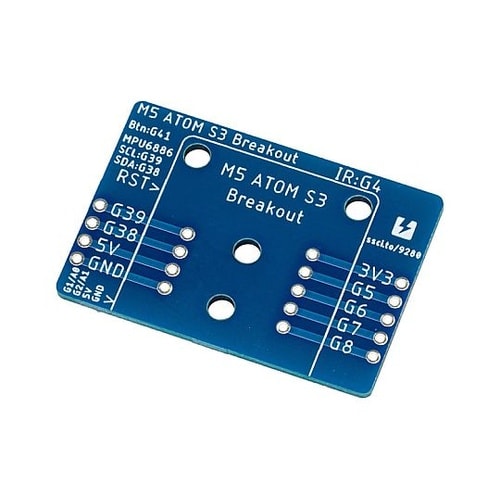 M5ATOMS3用ピッチ変換基板(基板の