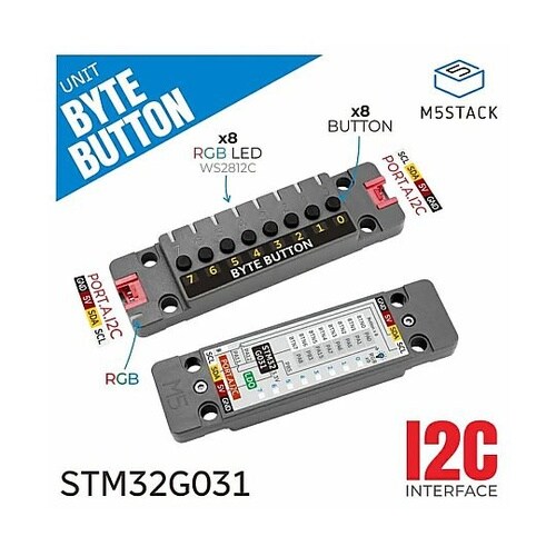 M5Stack用Byteボタンユニット