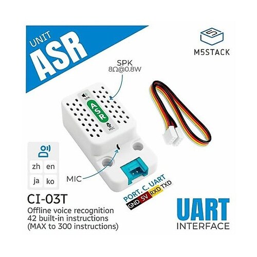 M5Stack用オフライン音声モジュール