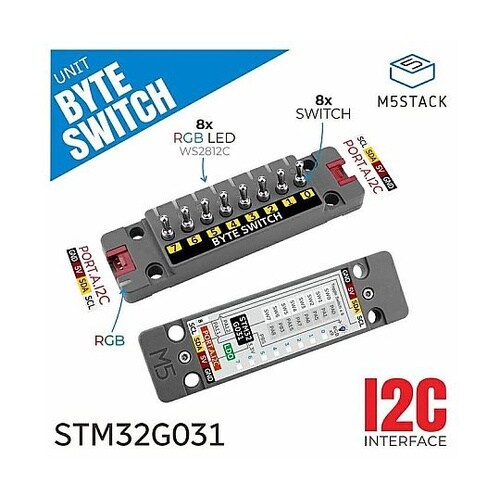 M5Stack用バイトスイッチユニット(