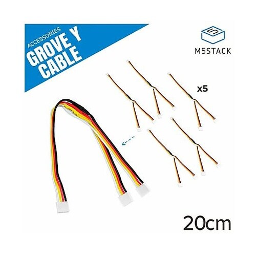 M5Stack用Grove Y分岐ケーブ
