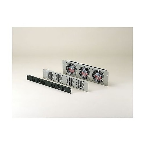 HSP型ファンモーター付ラックパネル W