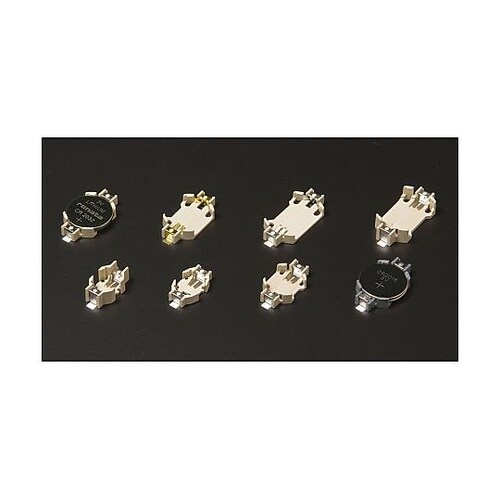 SMTU型コイン/ボタン電池ホルダー(5