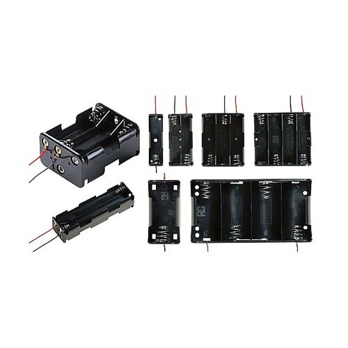 リード線付き電池ホルダー(単4×3 10