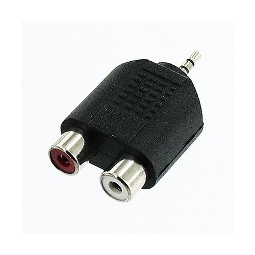 変換コネクタ 2.5mmステレオプラグ−