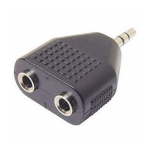 変換コネクタ 3.5mmステレオプラグ−