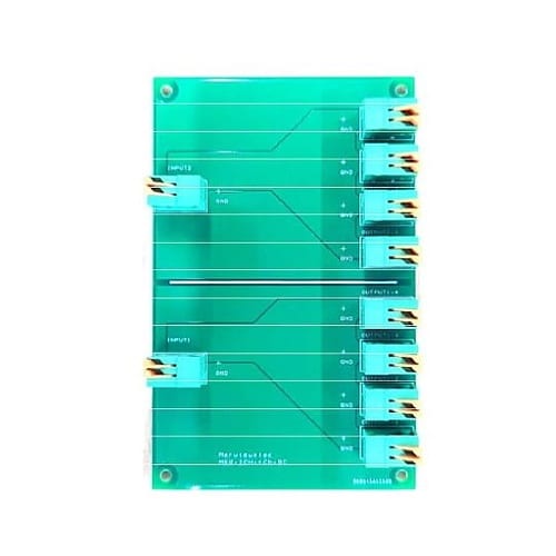 2ch−4分配回路基板 MEB−2CH−