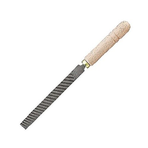 柄付ヤスリ 平型 刃長150mm TF−