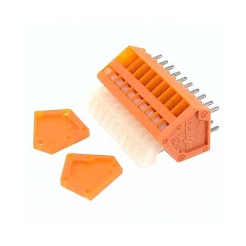 スクリューレス端子台 レバー付きワンタッ