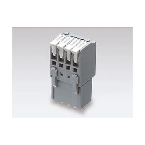 2ピース型スクリューレス端子台(プラグ/