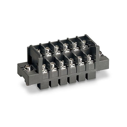 2ピース型ねじ式端子台(プラグ)M3フリ