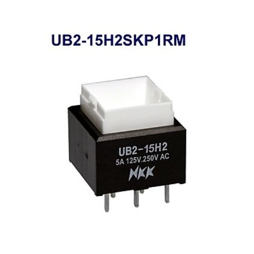 角形(2色発光形)照光式押しボタン(UB