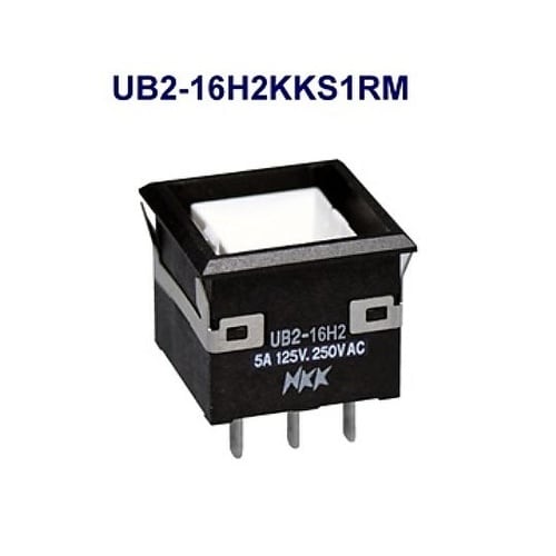 角形(2色発光形)照光式押しボタン(UB