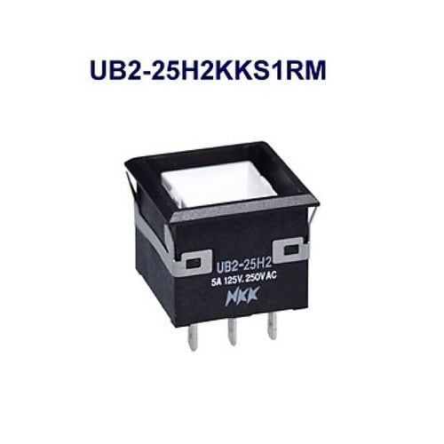 角形(2色発光形)照光式押しボタン(UB