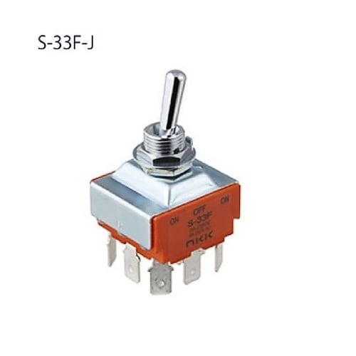 差し込み端子形小形トグルスイッチ(Sシリ