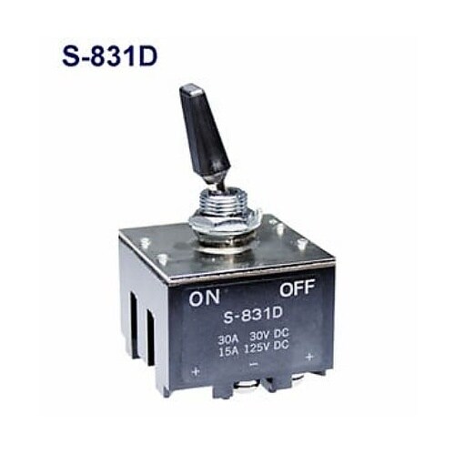 直流負荷専用小形トグルスイッチ(Sシリー