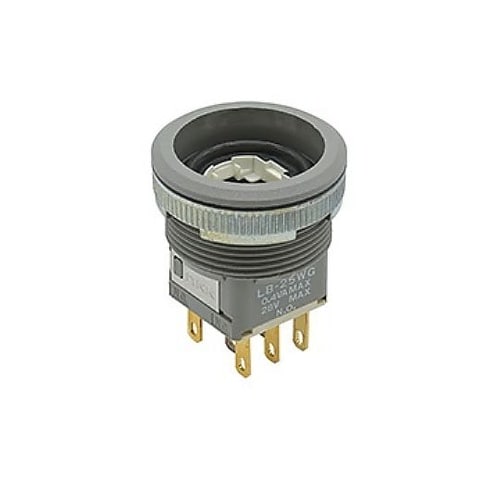 防水形丸形照光式押しボタンスイッチ(LB