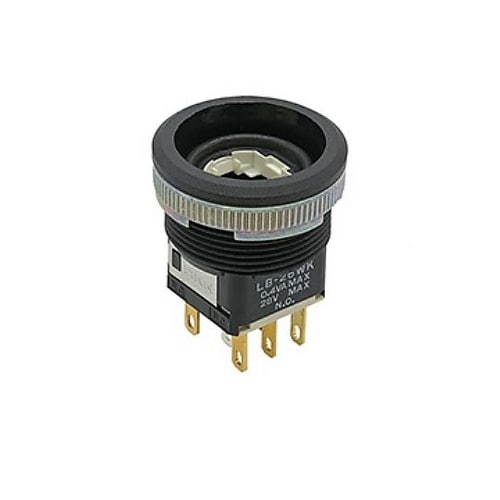 防水形丸形照光式押しボタンスイッチ(LB